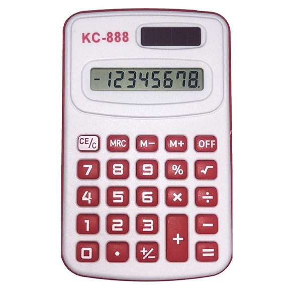 ماشین حساب جیبی مدل KC-888C