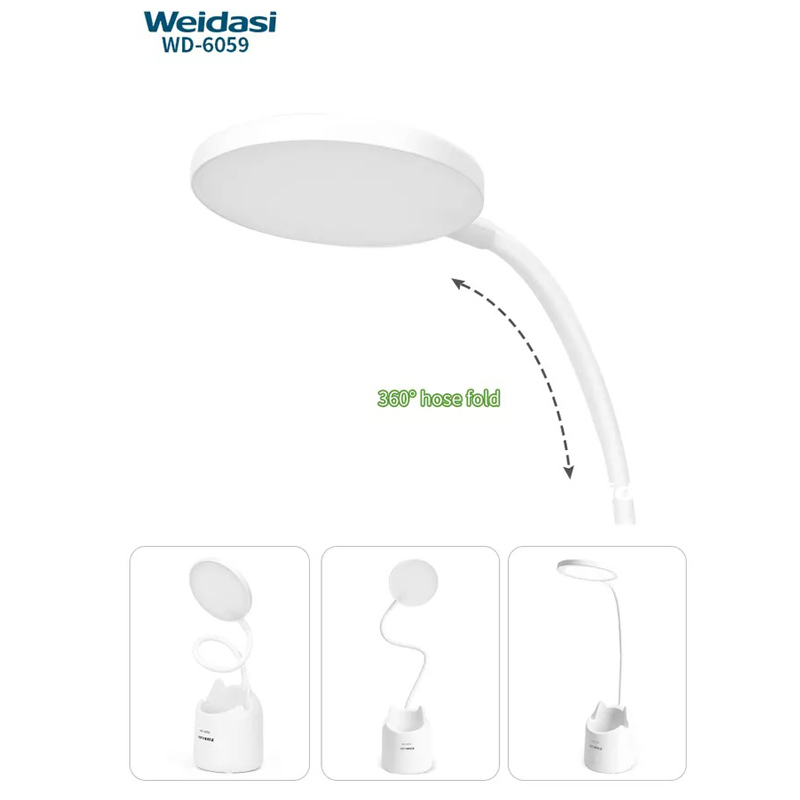 چراغ مطالعه شارژی ویداسی مدل WD-6059