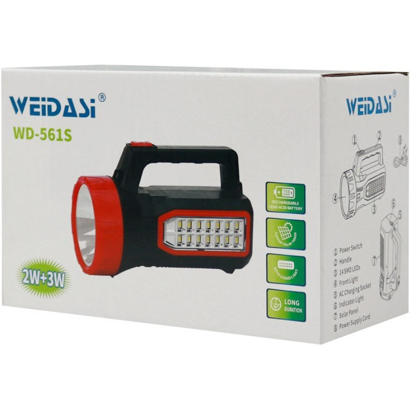 نورافکن دستی ویداسی مدل WD-561S